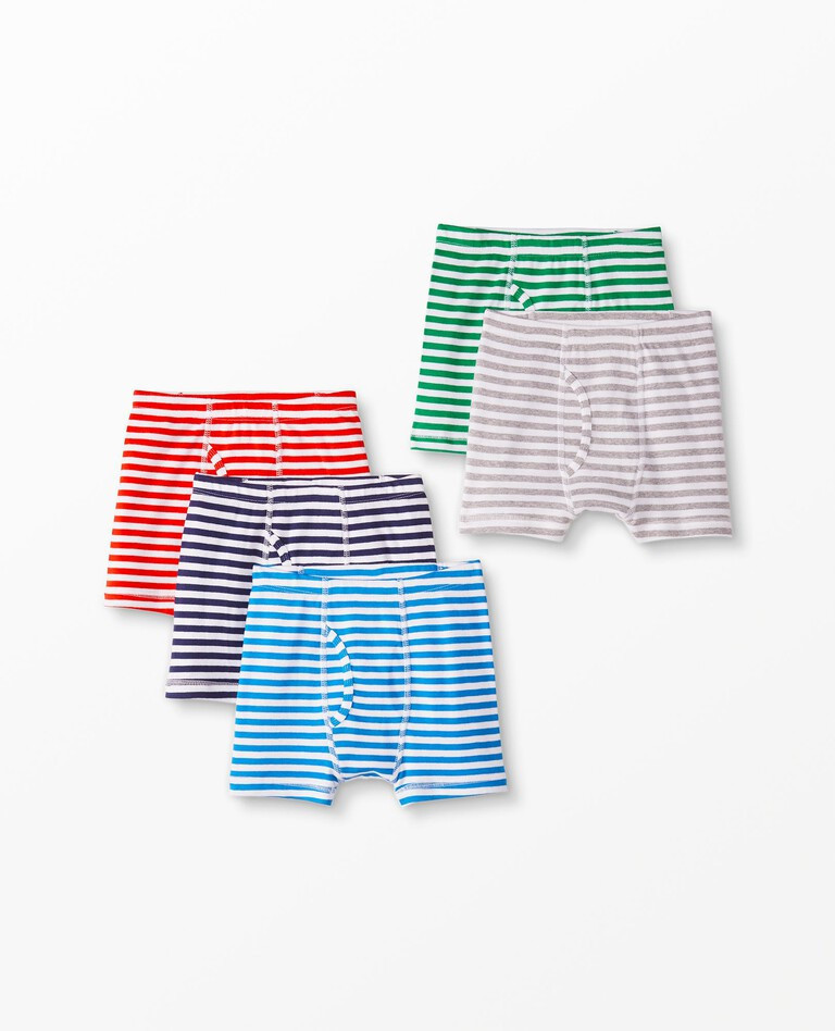 Boxer Briefs In Organic Cotton 5-Pack | Hanna Andersson