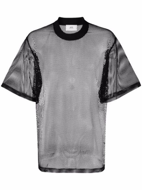 oversized mesh T-shirt | Farfetch Global