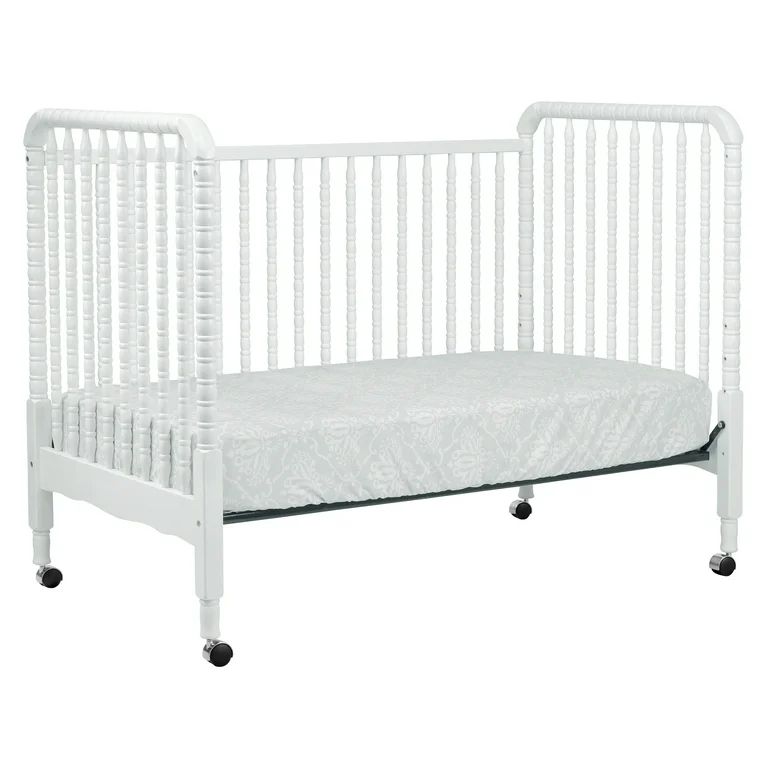DaVinci Baby Lind 3-in-1 Convertible Crib in White Finish | Walmart (US)