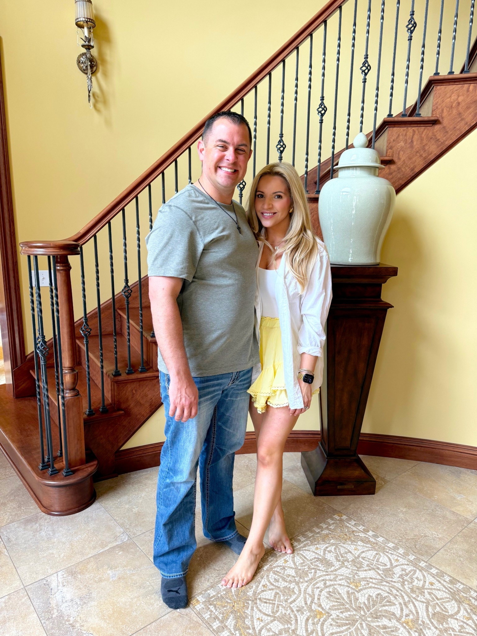 Spring style Inspo Butter yellow skort skirt white button down shirt tank bodysuit outfit concert fashion mom Easter shower 

#LTKFindsUnder100 #LTKFindsUnder50 #LTKStyleTip