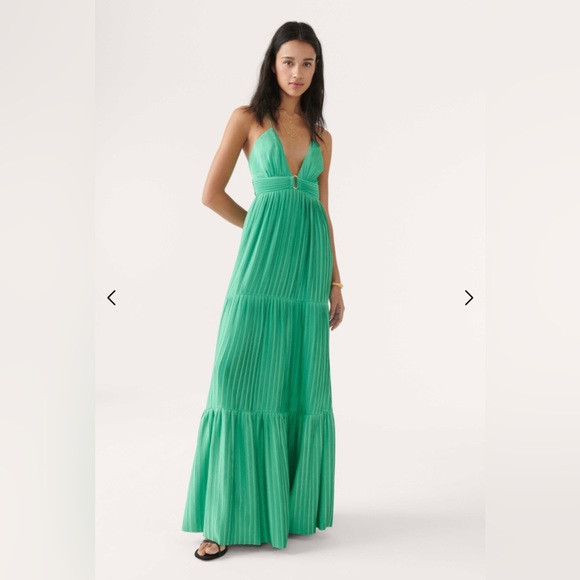 2023 BA&SH wasta. dress in green | Poshmark