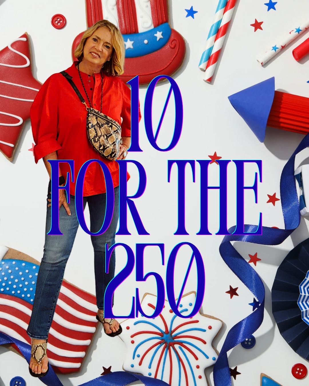 Post 2 in the “10 for the 250”. There are so many festive options for this moment in history. Trying to share them in bite-sized posts as I find them for us. Check out this 10! 🇺🇸🇺🇸🇺🇸
Comment USA below to receive a DM with the link to this post on my LTK ⬇ https://liketk.it/6eQM3