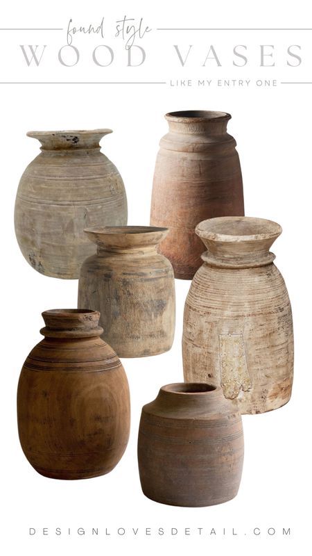 I’ve been hunting down some cool wooden vases & vessels similar to the one I used in my entry! Love these!!! They add some much character and are great for faux stems 

#LTKSeasonal #LTKsalealert #LTKhome