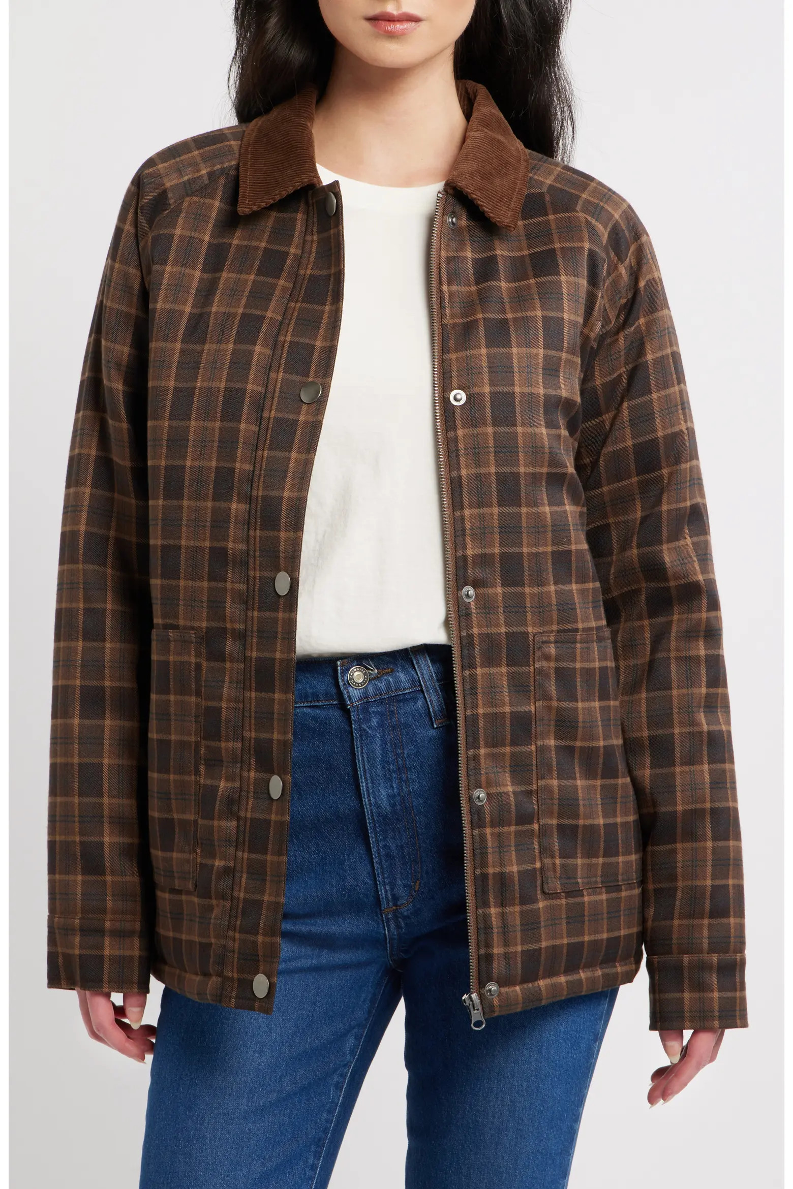 Stretch Cotton Twill Chore Coat (Women) | Nordstrom | Nordstrom