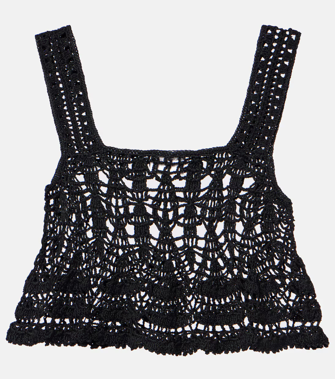 Cotillion crochet cotton crop top | Mytheresa (UK)
