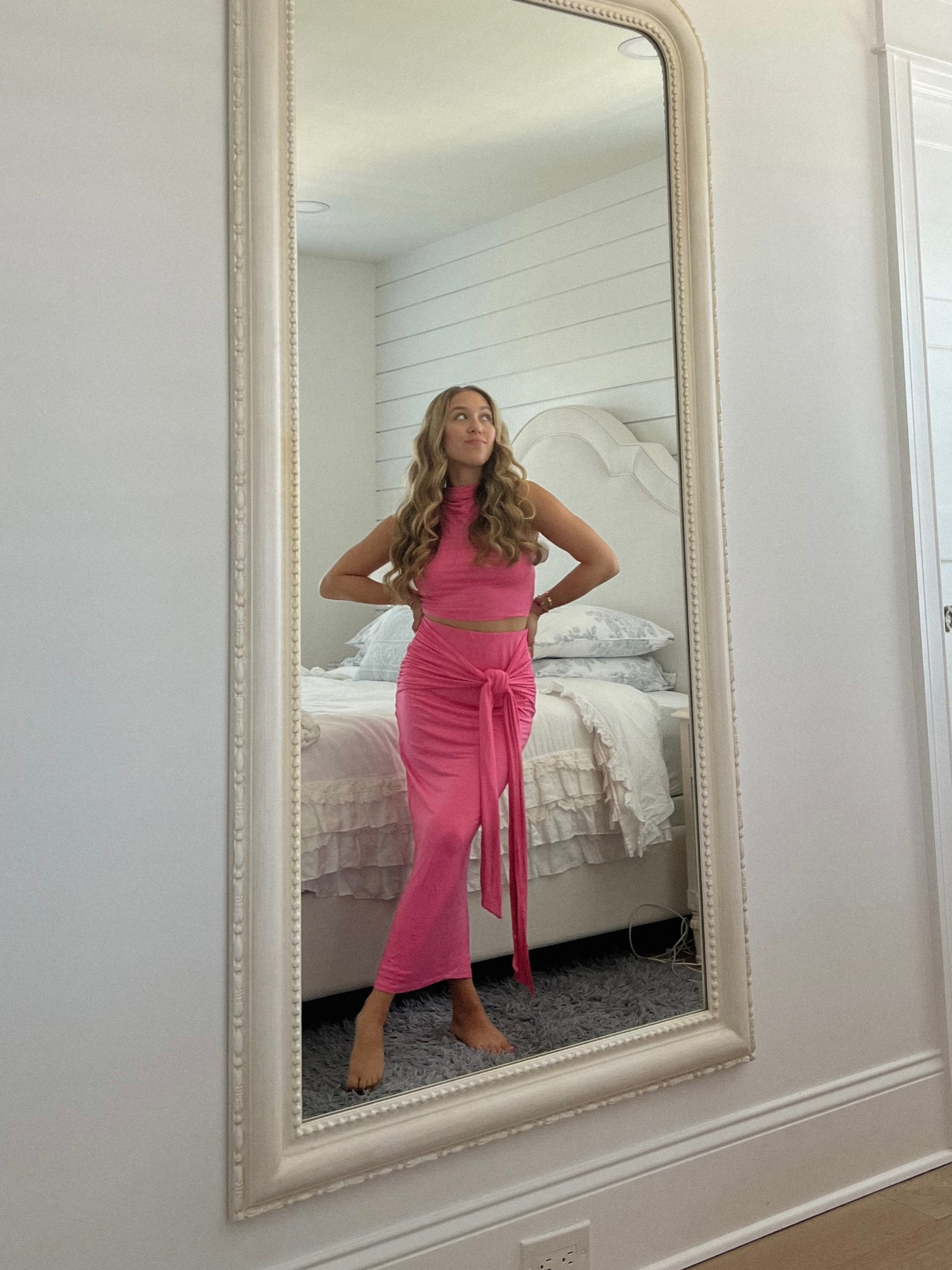 Pink matching set 💘

#LTKstyletip #LTKSeasonal #LTKfit