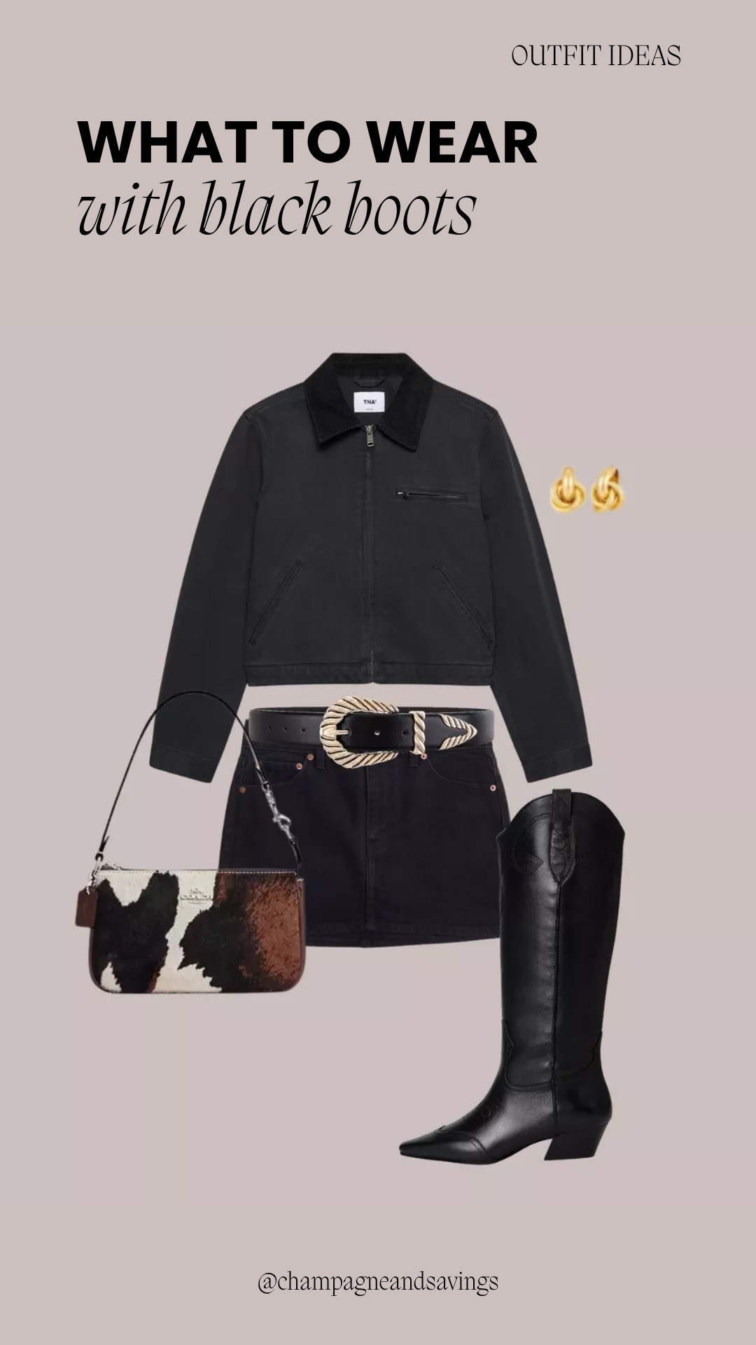 Black boots outfit

#LTKFindsUnder50 #LTKootd #LTKFindsUnder100