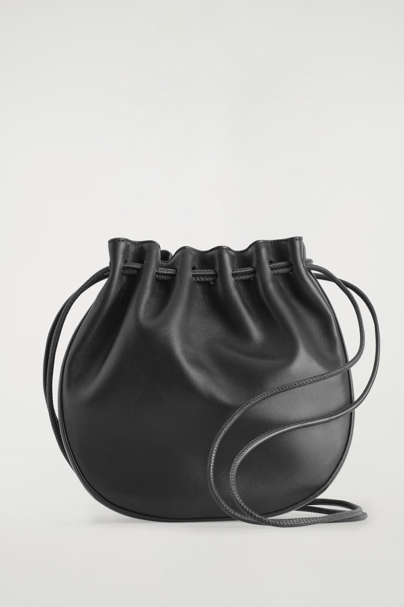 Gathered Pouch Bag - Leather | COS UK