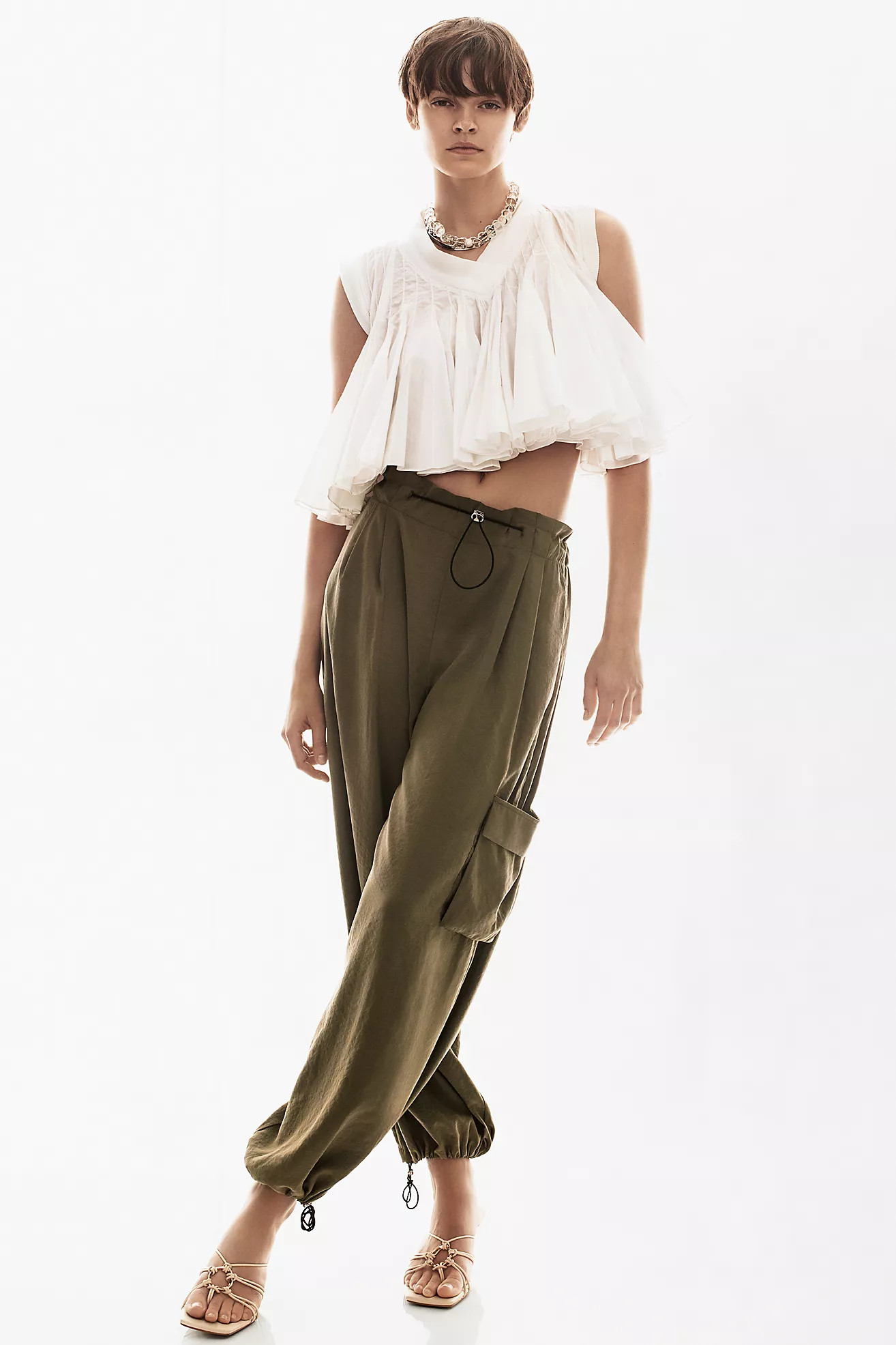 Ashish N Soni Poplin Babydoll Swing Top | Anthropologie (US)