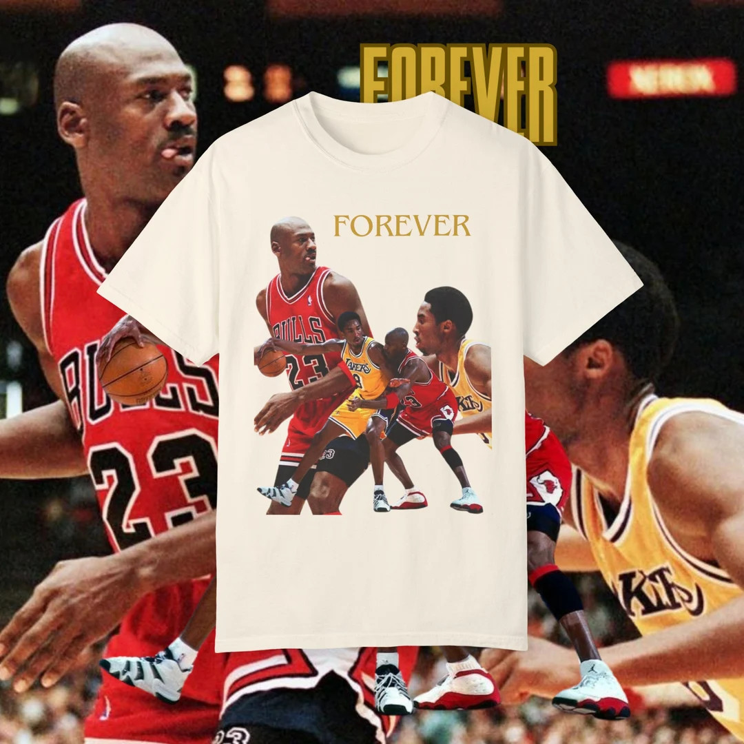 FOREVER Kobe Bryant Michael Jordan T Shirt - Etsy | Etsy (US)