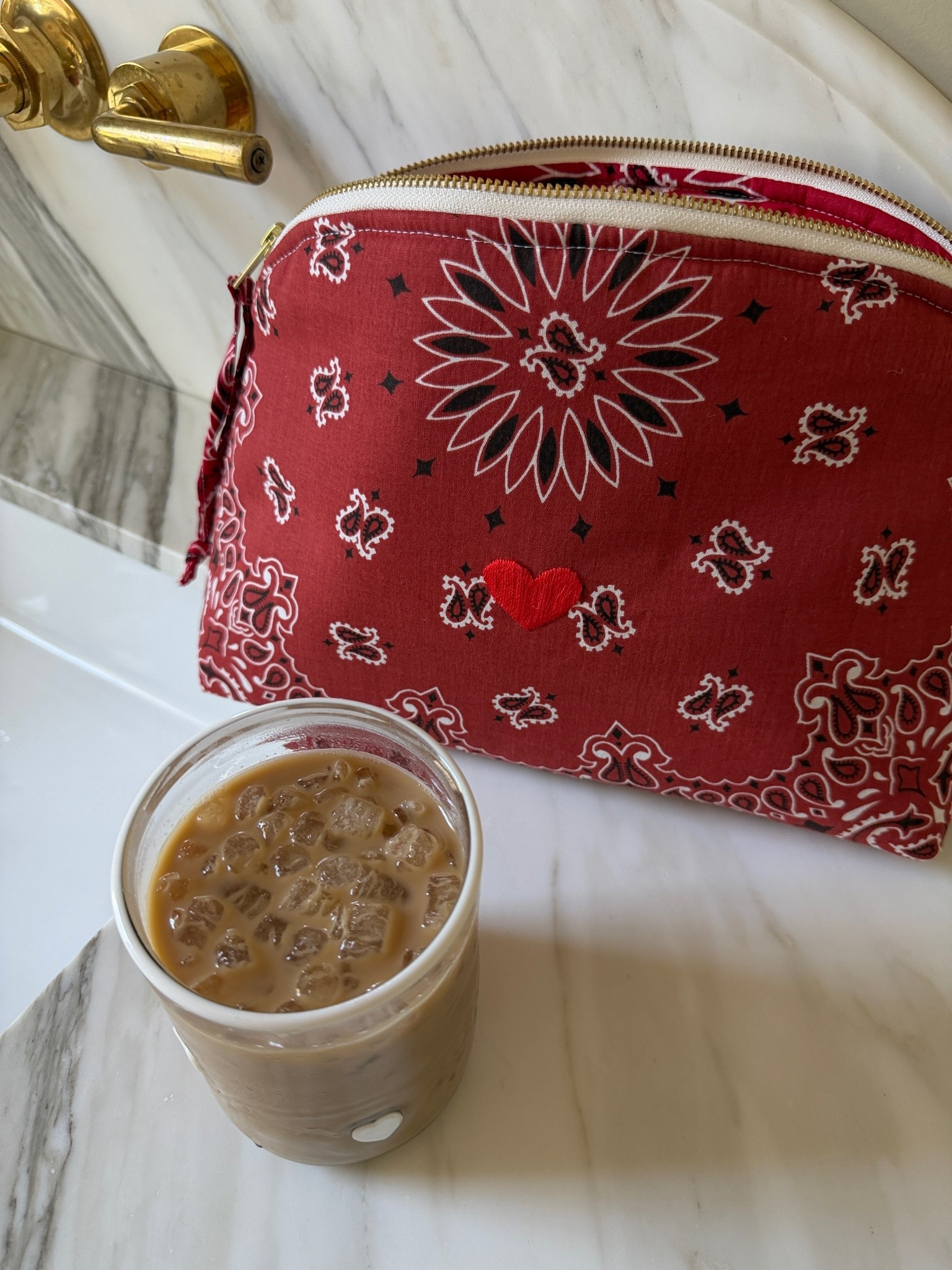 Our favorite cosmetic bag restocked!