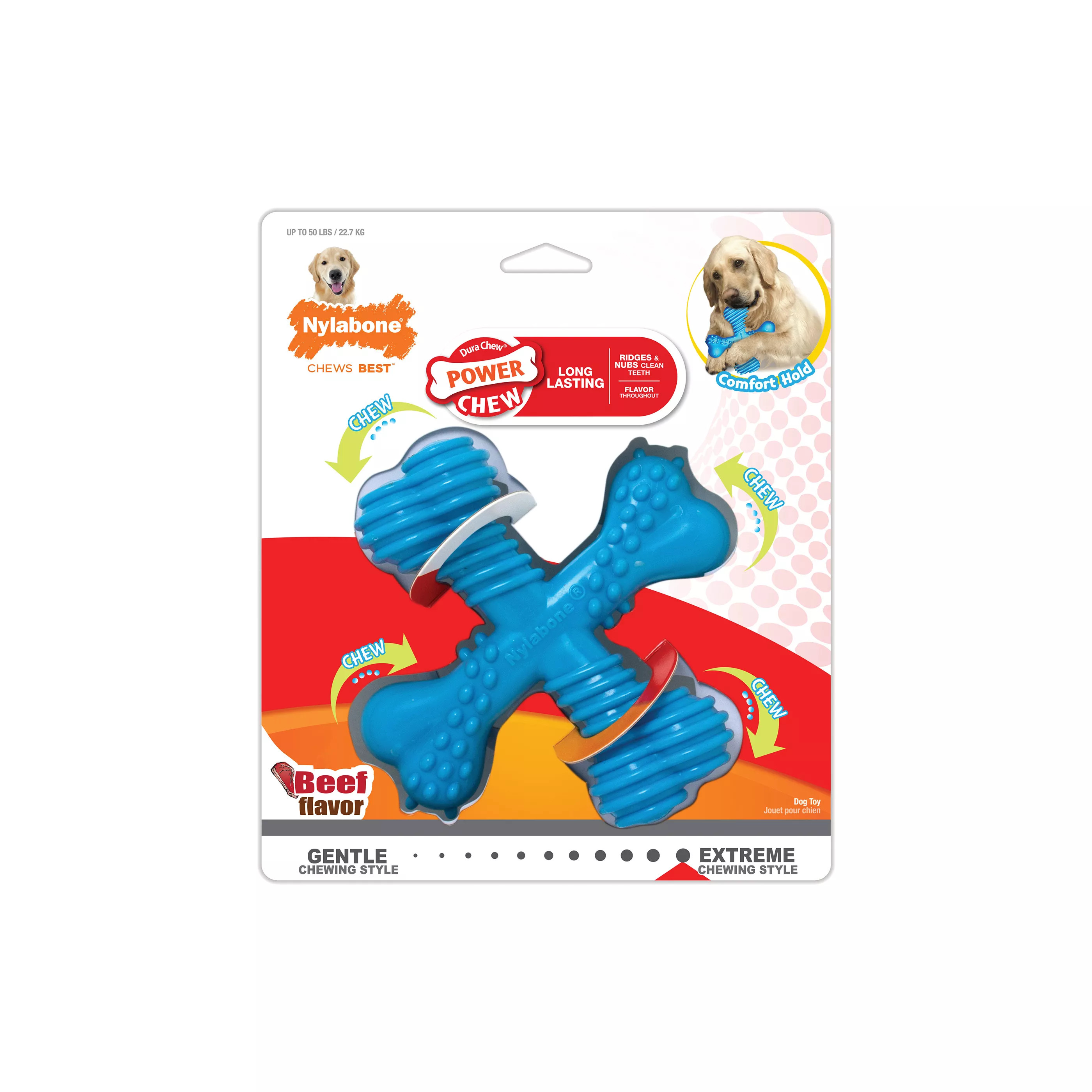 Nylabone® Power Chew X-Shaped Dog Bone Chew Toy | PetSmart