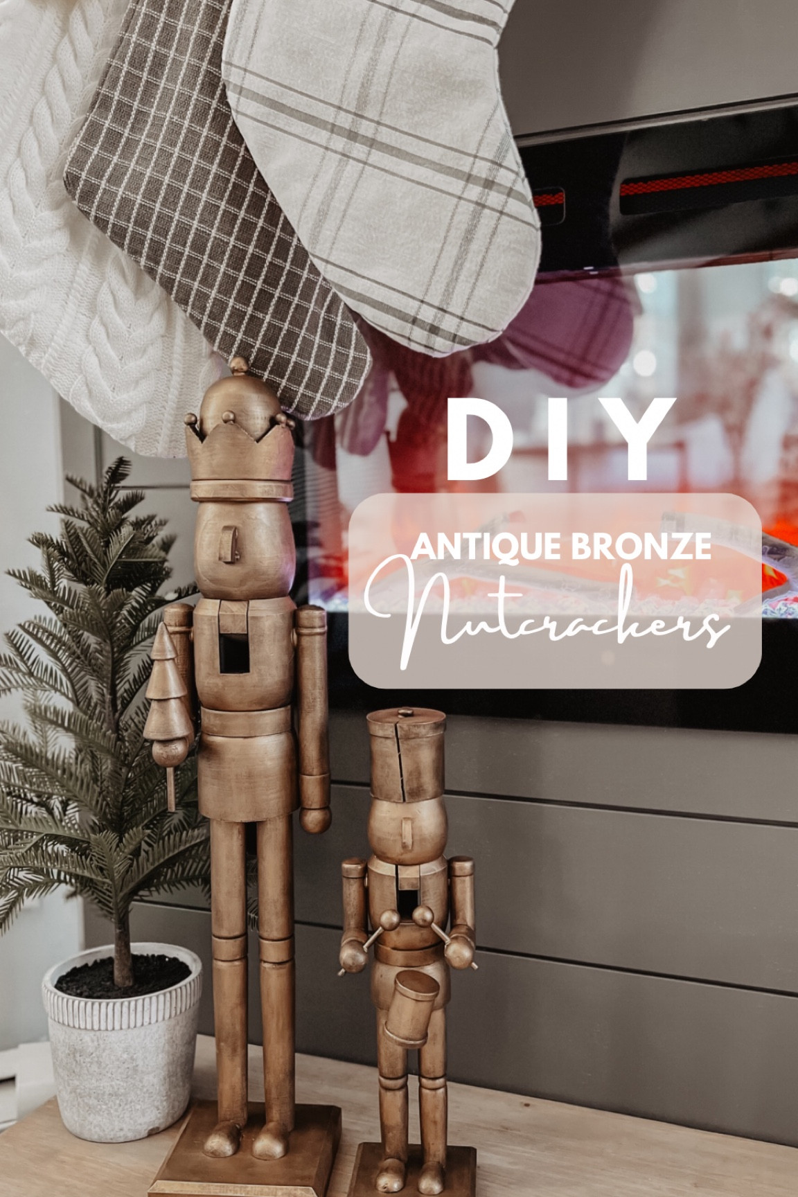 ARHAUS DUPE - $30 Antique Bronze Nutcracker Supplies

#LTKhome #LTKSeasonal #LTKHoliday