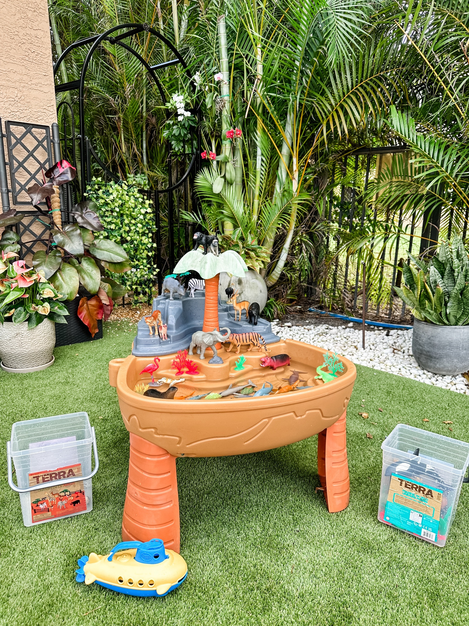 Water table • water table toys • toddler learning • toddler activities • land versus water animal homeschool lesson • homeschool preschool • homeschool activities • 

#LTKGiftGuide #LTKkids #LTKfamily