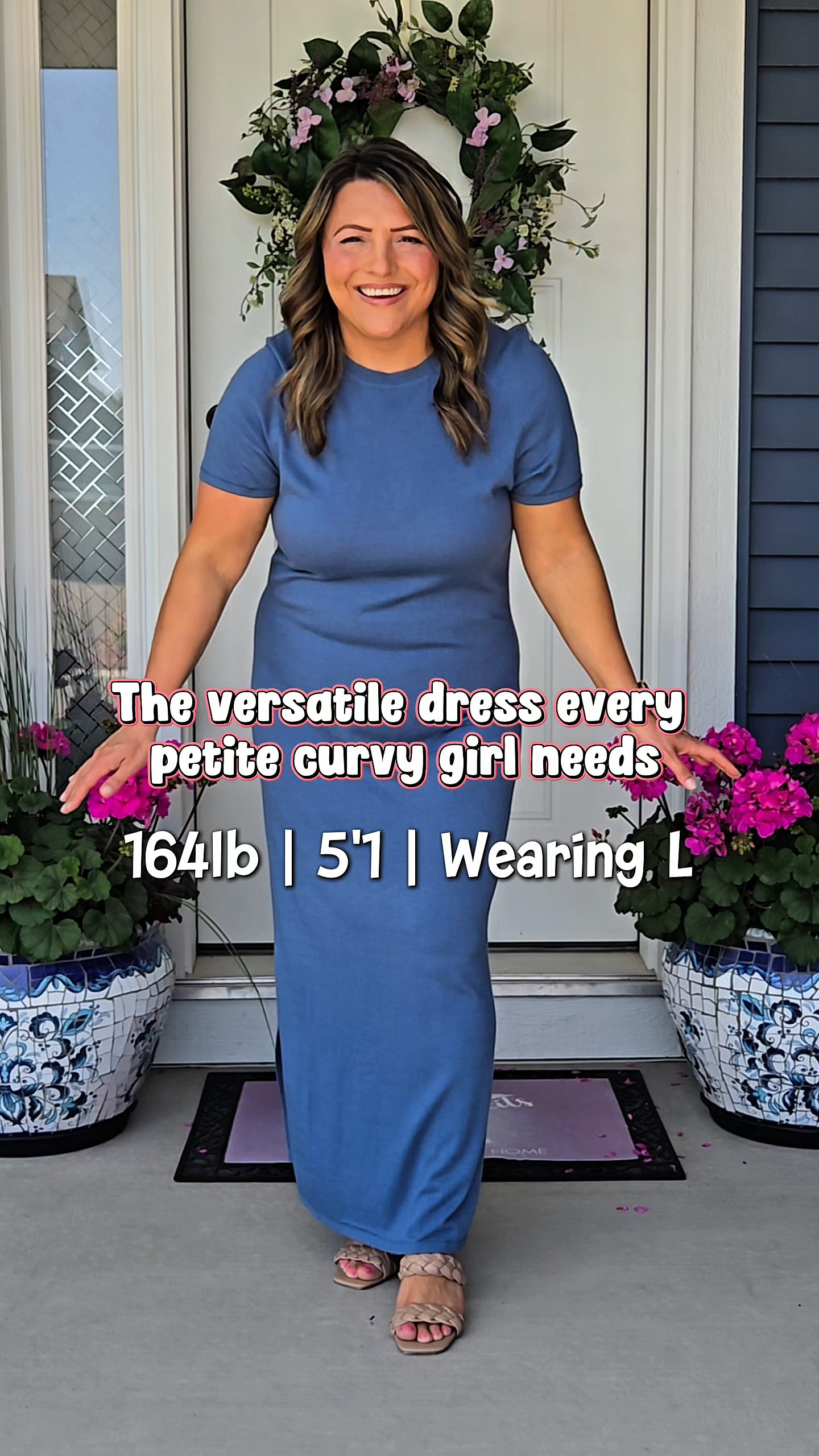 Petite Friendly Dress 

#LTKPlusSize #LTKPetite #LTKMidsize