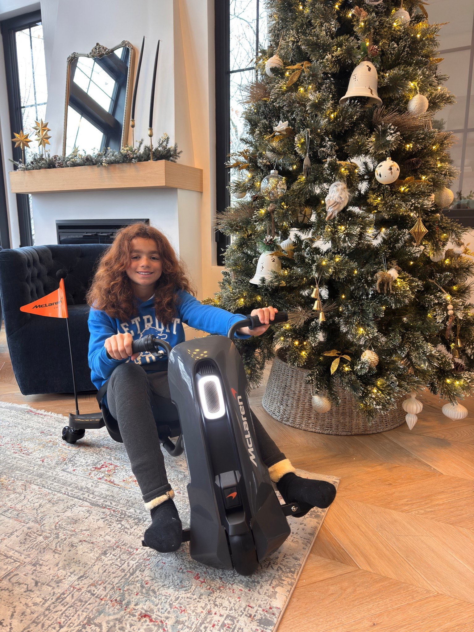 Drifting in style 🏁💙
McLaren drift cart + Detroit Lions hoodie = peak cool kid energy.

#LTKdayinmylife #LTKKids #LTKmomlife