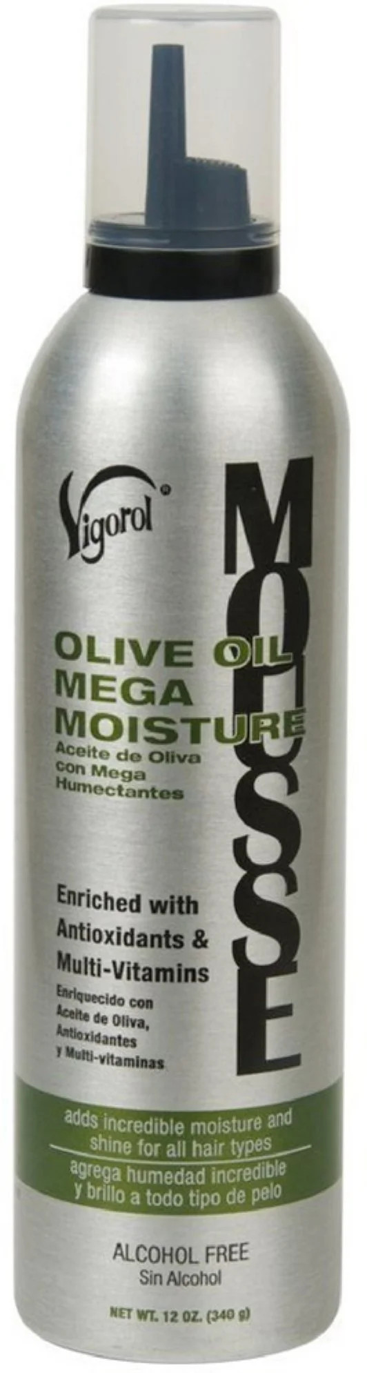 Vigorol Olive Oil Mega Moisture Mousse 12 oz (Pack of 2) | Walmart (US)