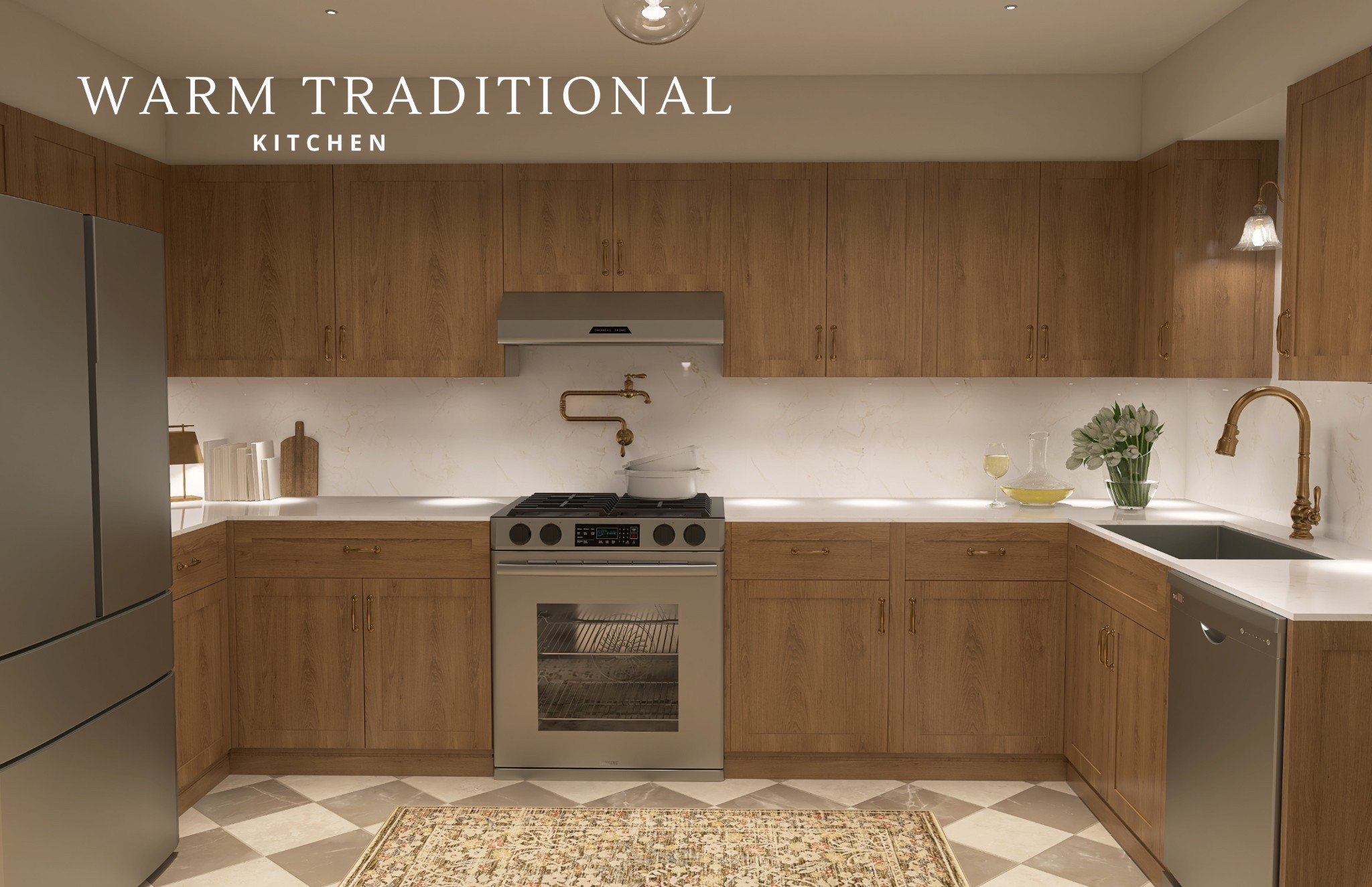 Designed by Jake
Warm Traditional Kitchen 

#LTKHome #LTKmomlife #LTKSeasonal