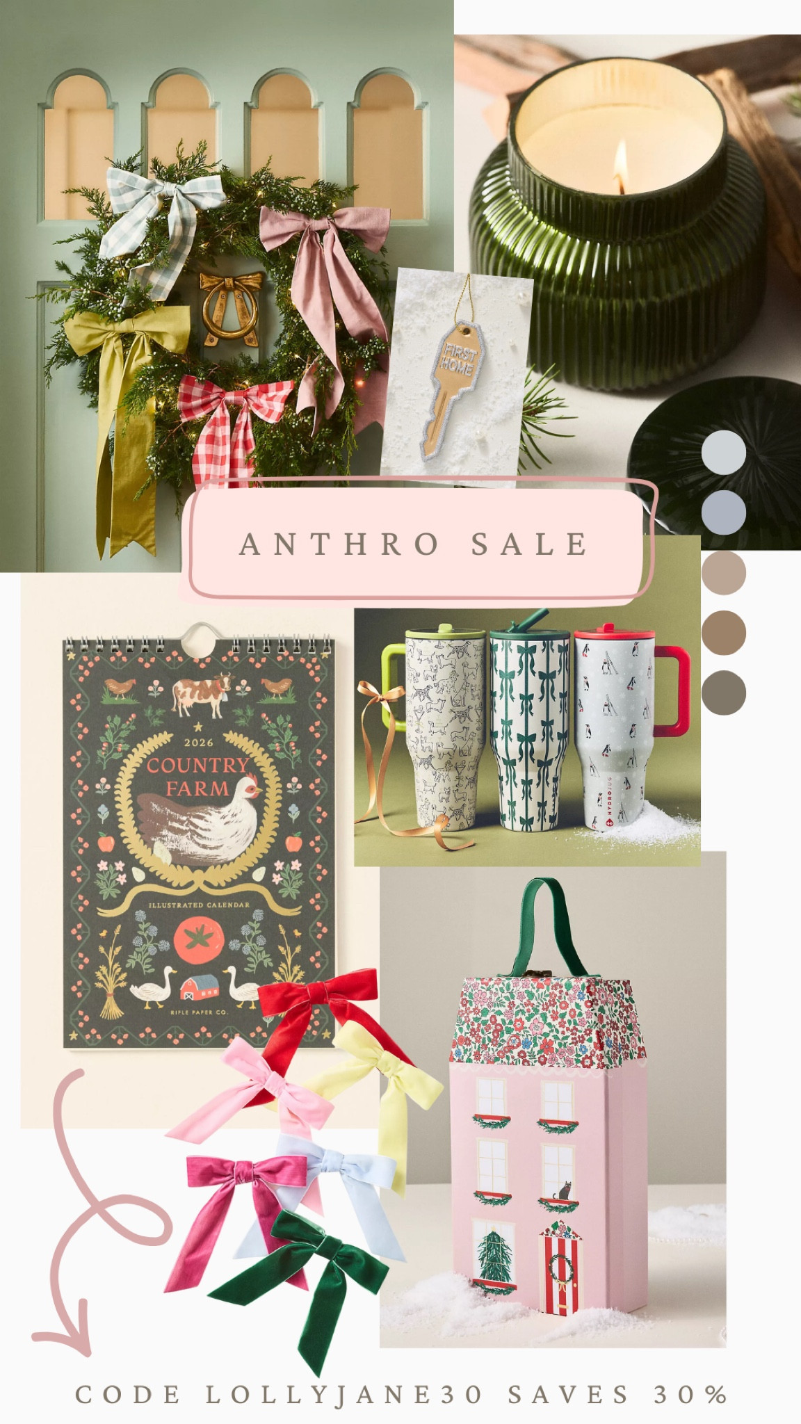 Anthro BF Sale 🤍🌼🎀🦋

Use my early access code LOLLYJANE30 for 30% off Anthropologie + Spend $200 Now, Get $50 Later for Holiday Gifting, 12/11 - 12/25.

Sale Dates: Thurs 11/20- Sun 11/23 🎀



#LTKHoliday #LTKCyberWeek #LTKGiftGuide