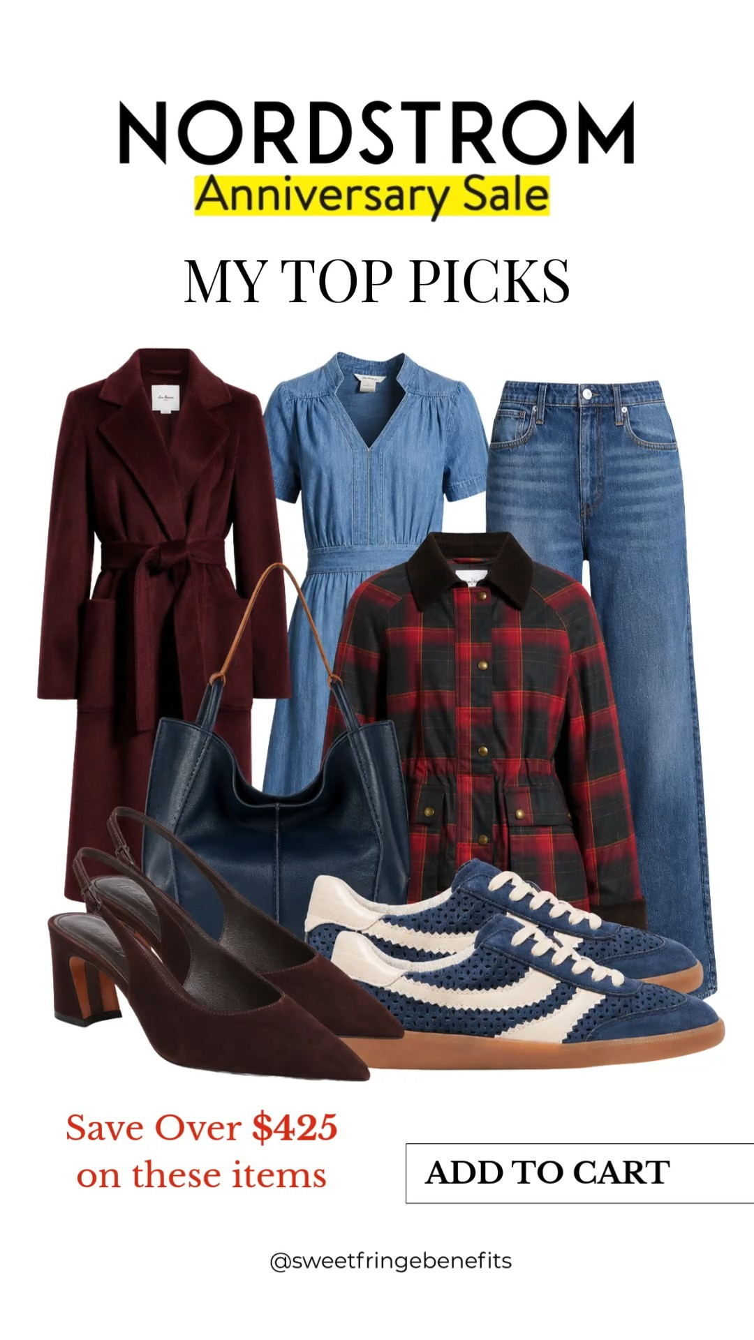 These are the Nordstrom Anniversary Sale pieces I'd add to my cart first. Timeless denim, a flattering chambray dress, classic outerwear, versatile accessories, and comfortable shoes you'll wear season after season. 

These are true wardrobe investments you'll be glad you picked up while they're on sale.

💡 LTK MADE EASY
❤️ Heart = Support my posts!
🔖 Save = Get sale & restock alerts
📋 Lists = Keep favorites organized
📲 Share = Send lists and products to a friend. Hello, Christmas List!
💬 Comment = Ask me anything about sizing or styling. :-) 

 #LTKootd #LTKOver40 #LTKSaleAlert