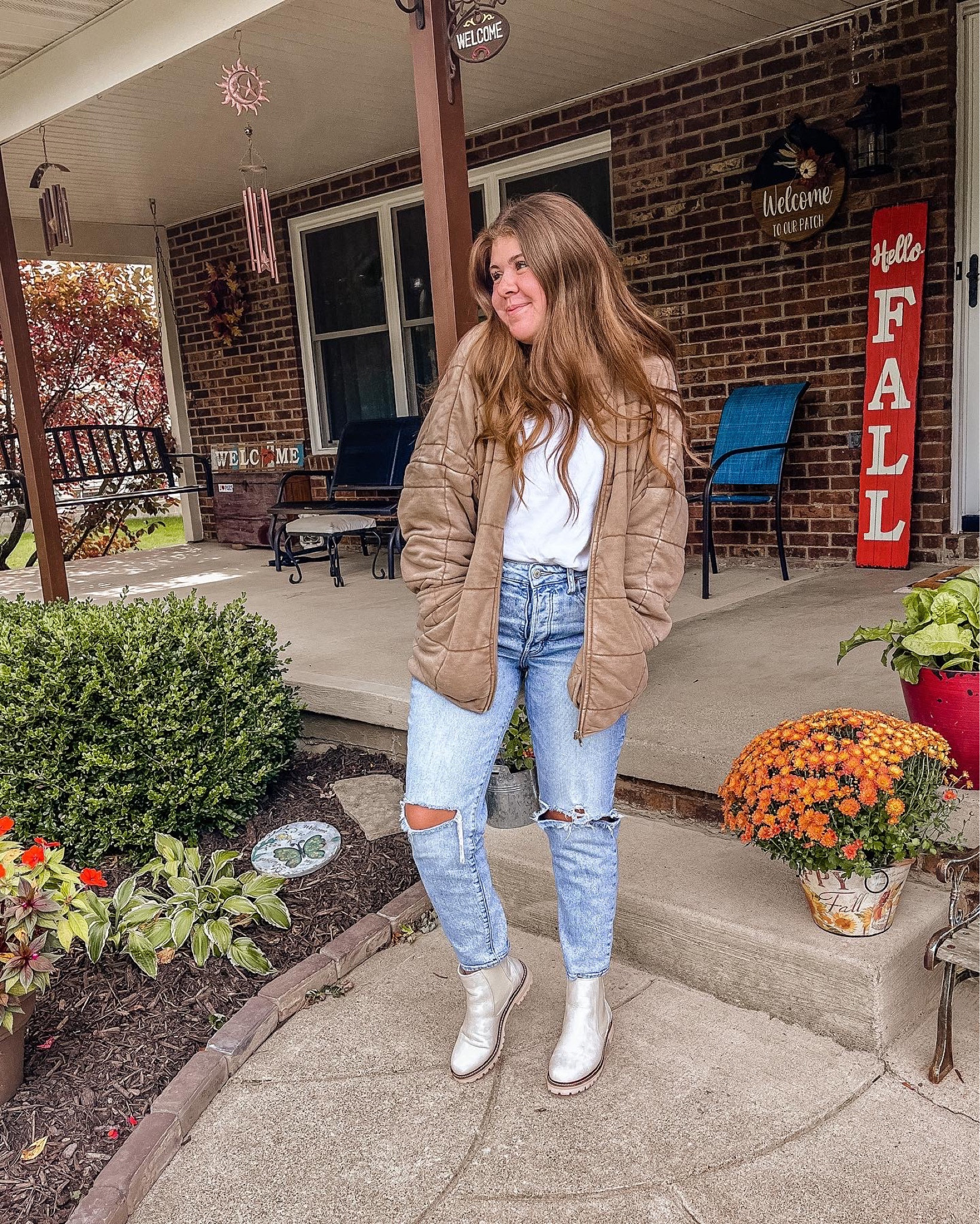 BRB I’ll be living in this jacket 

wearing a medium :) 

#LTKSeasonal #LTKfit #LTKsalealert