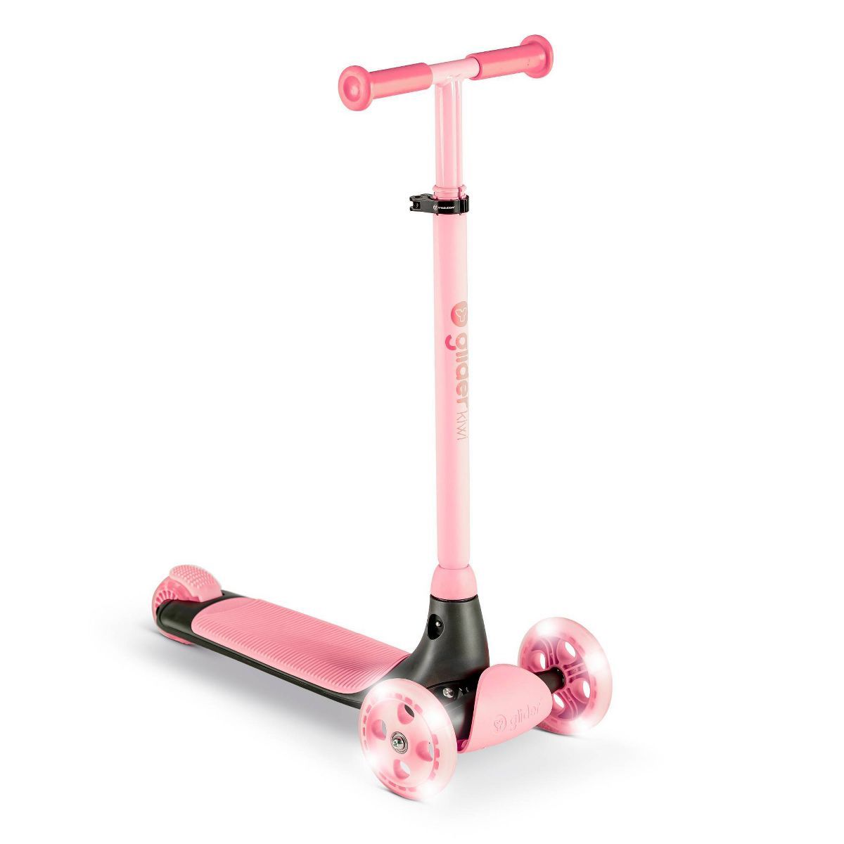 Yvolution Y Glider Kiwi 3 Wheel Kick Scooter with Light-Up Wheels | Target