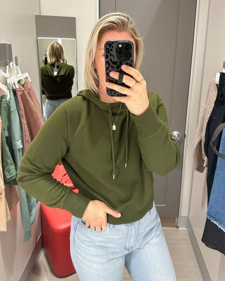 Cute hoodie included in the target sale. Love this color for fall/christmas!

#LTKsalealert