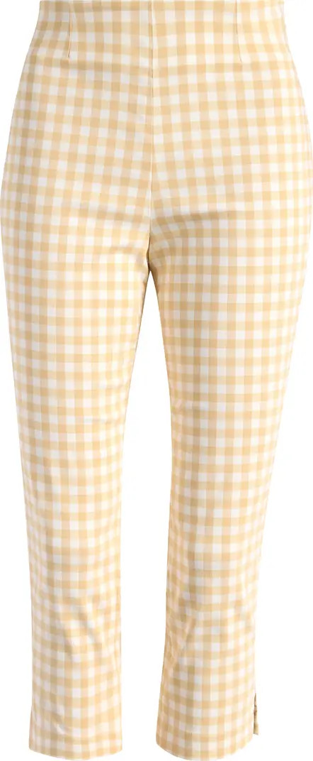 Carella Gingham Capri Pants | Nordstrom