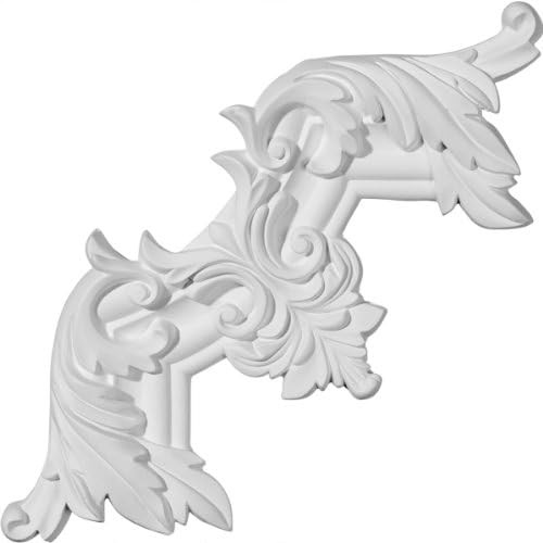 Ekena Millwork PML10X10OX-CASE-4 Oxford Corner (4-Pack) Panel Moulding, 10"W x 10"H x 1 1/8"P, Pr... | Amazon (US)