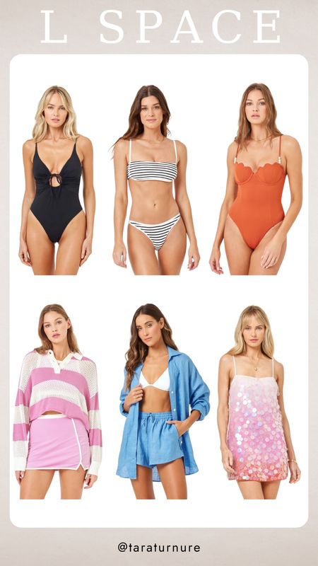 My fave from LSpace! Check out these swimwear, dress, sweater, and the shirt and short set that doubles as a cover-up. Perfect for any summer day! 
#LSpace #SummerStyle #Swimwear #BeachReady #VersatileFashion #CoverUp #SummerOutfits #SwimFashion #BeachChic #FavoriteFinds #SummerEssentials



#LTKStyleTip #LTKSwim