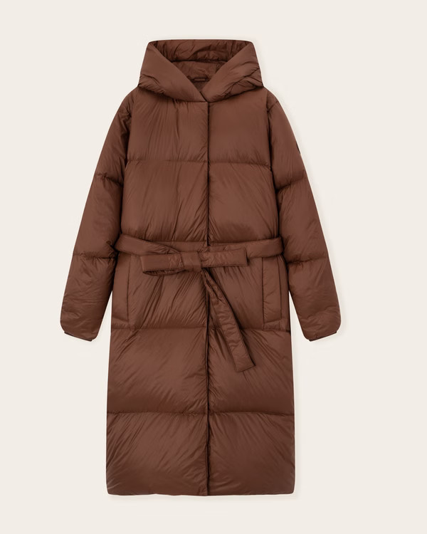 Women's A&amp;F Down Air Cloud Long Puffer | Women's Coats &amp; Jackets | Abercrombie.com | Abercrombie &amp; Fitch (US)