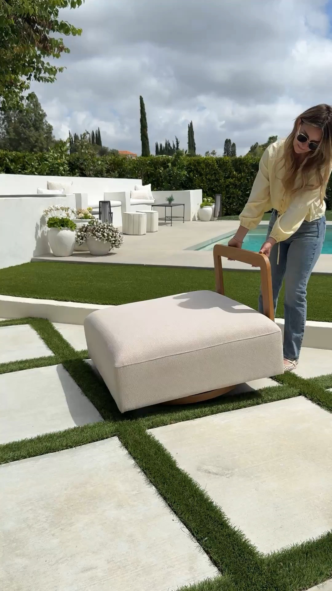 The BEST outdoor swivel chairs!

#LTKHome #LTKSeasonal