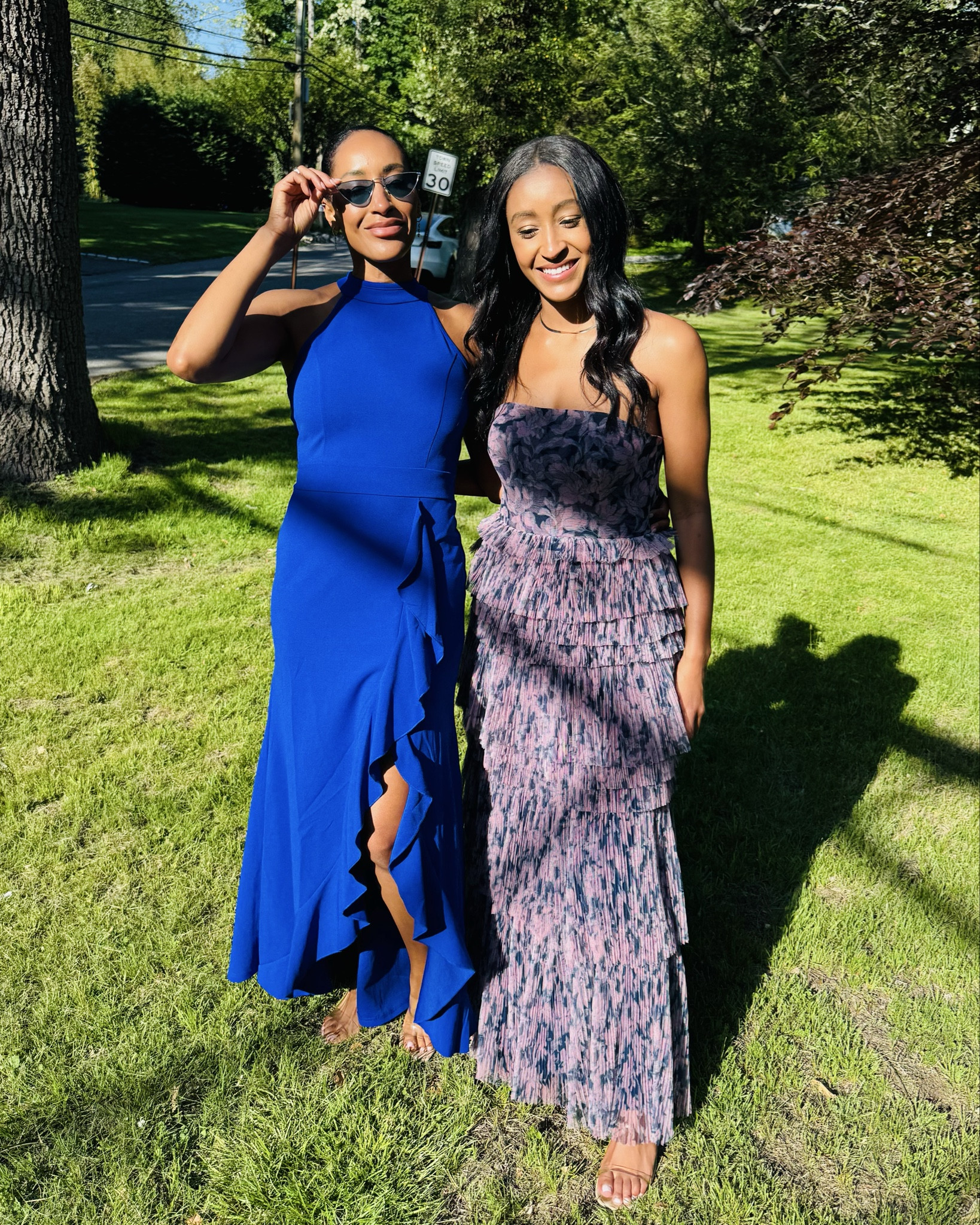 $60 Amazon dress! Wearing a Medium (TTS) in royal blue, comes in 9 different colors. I used to only wear expensive high end dresses at weddings but damn Amazon has the greatest finds. Fits perfectly, my boyfriend says it’s one of his faves I’ve ever worn. 💙💙. Also, the most comfortable strap clear heel sandal 👡 

#LTKFindsUnder100 #LTKWedding #LTKStyleTip