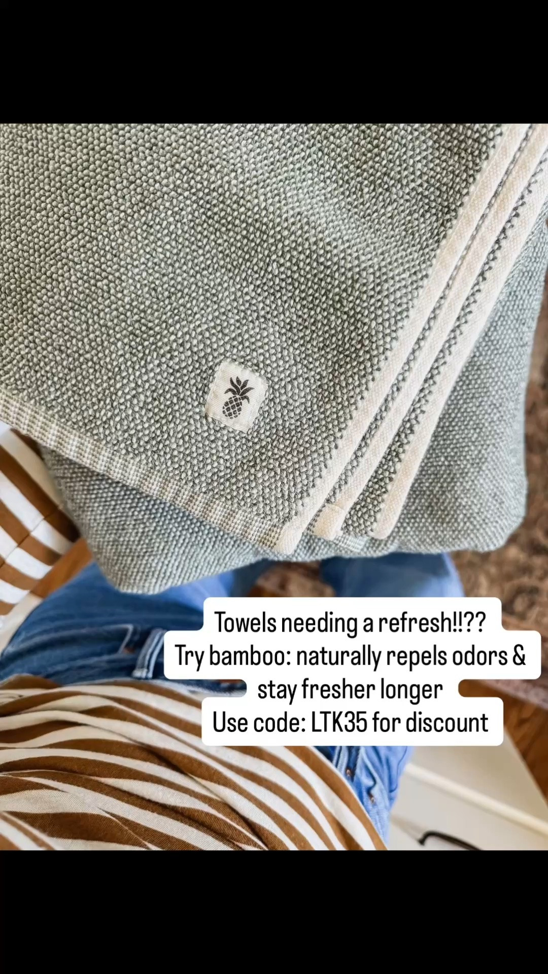 If your bath towels are feeling dingy, try bamboo!!! Super soft , naturally repels odors and stay fresher longer!! Cariloha bath towels. 
Use code: LTK35 for a discount. 
@Cariloha #ad

#LTKmomlife #LTKHome