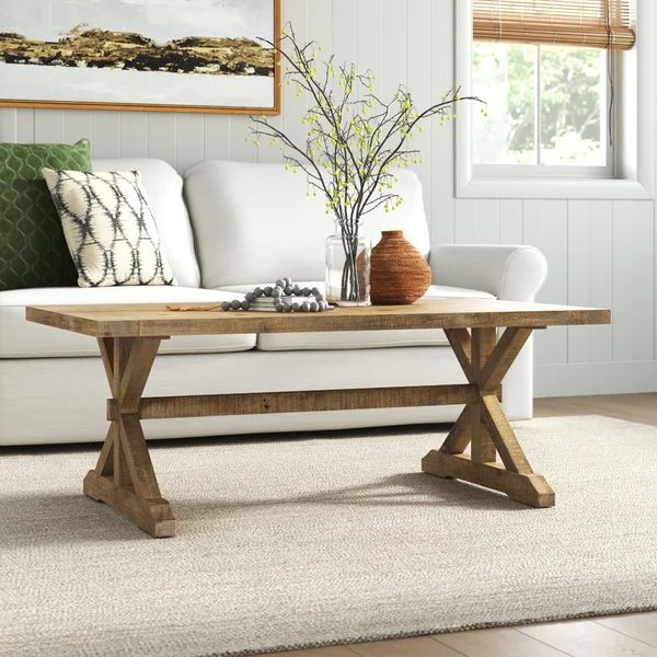 Averi Trestle Coffee Table | Wayfair North America