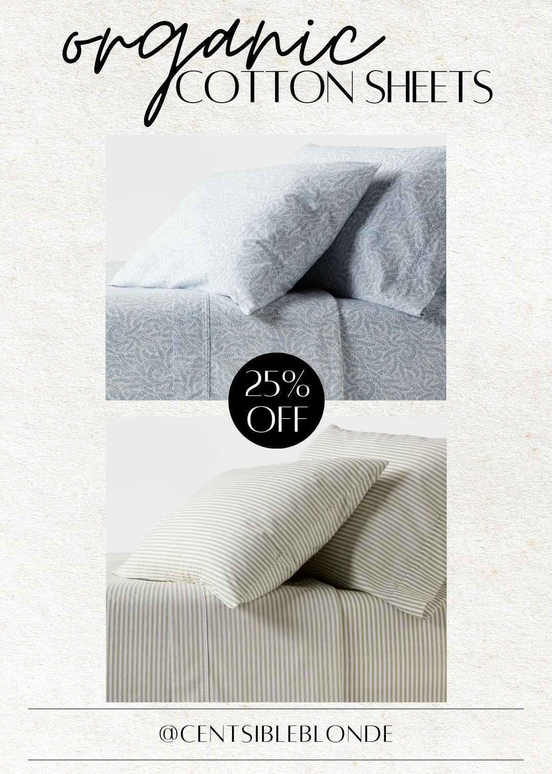Organic cotton sheets, bedding, home, bedroom, target sheets

#LTKFindsUnder50 #LTKSaleAlert #LTKHome