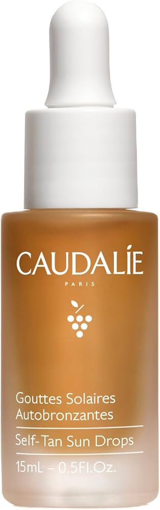 Caudalie Self-Tan Sun Drops, Hydrating Face Tanning Drops for Customizable and Gradual Tan - 15 m... | Amazon (US)