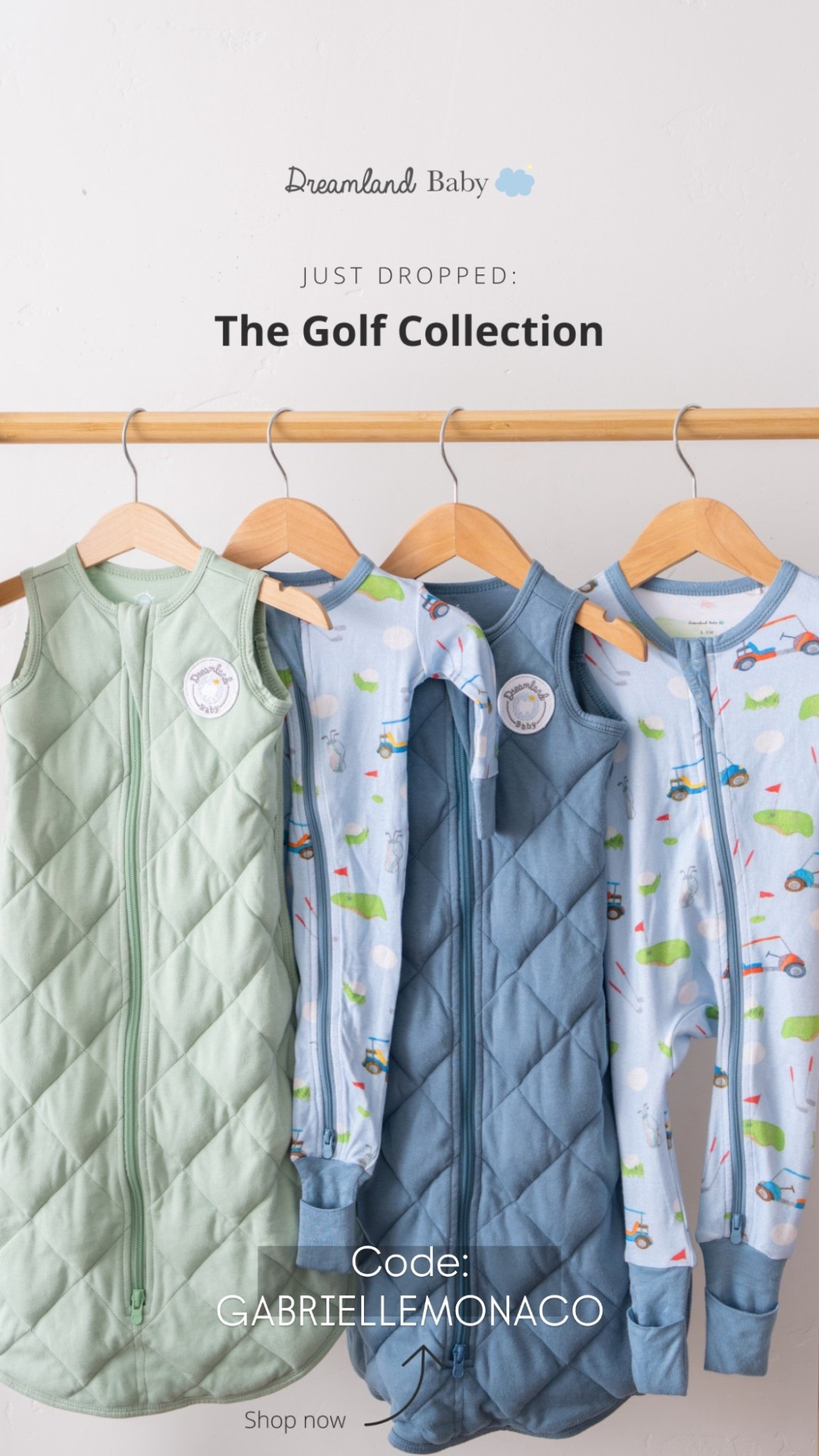 Golf is live! ⛳️  code: GABRIELLEMONACOO

#LTKBaby #LTKKids #LTKSeasonal