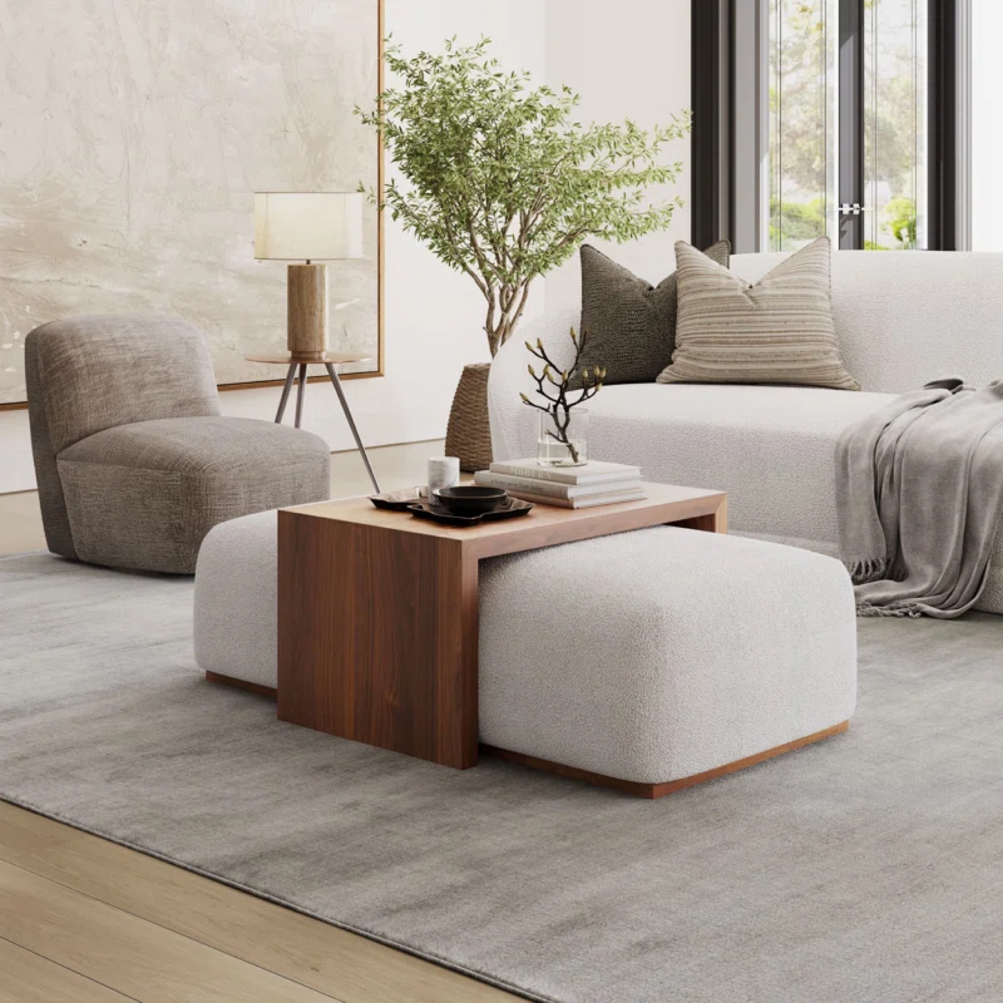 Ottoman/coffee table combo with all 5 star reviews!!

#LTKHome