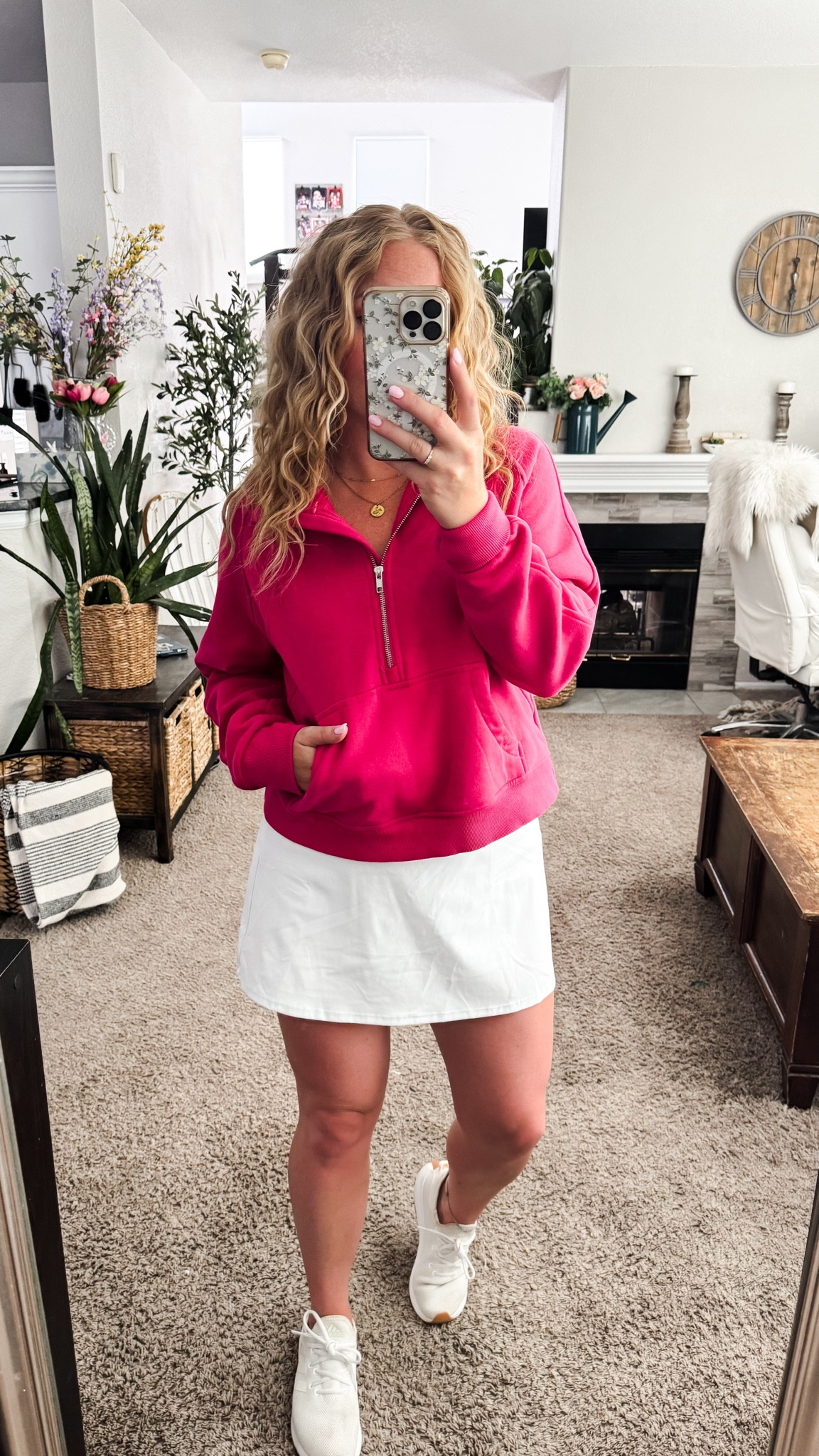 Cropped quarter zip pullover with a white tennis skort and white sneakers






Amazon outfits every outfit inspo, outfit ideas, casual outfits amazon, amazon outfits every day, spring outfits 2026, summer outfits

#LTKootd #LTKActive #LTKPetite