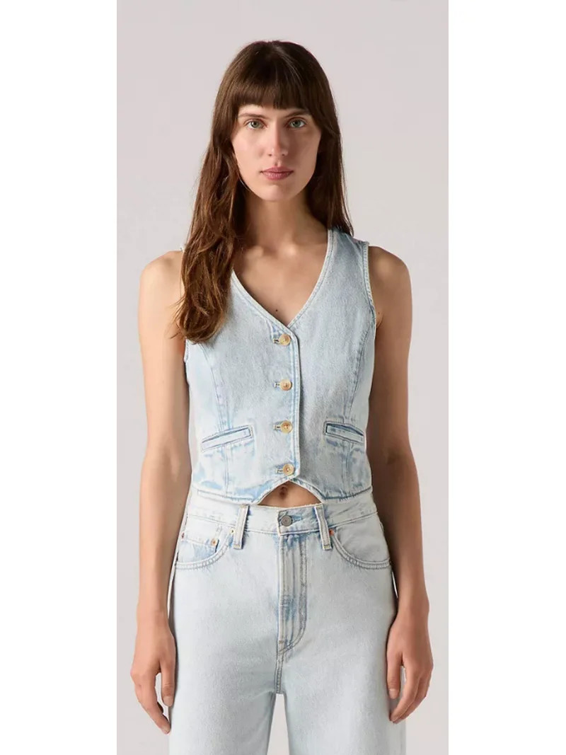 Levi's CAUSE & EFFECT Women's Amore Denim Vest, US Large | Walmart (US)