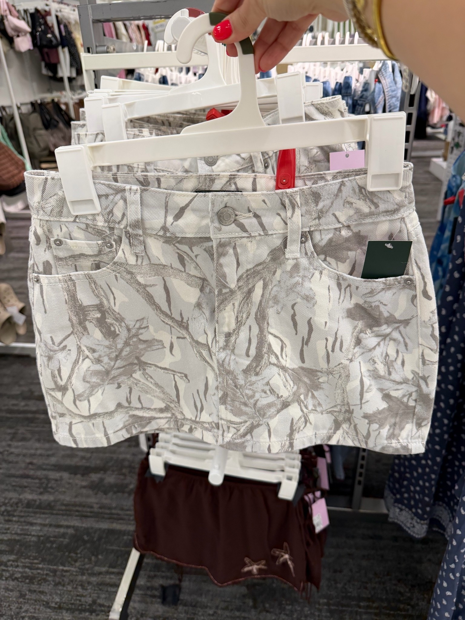 New camo skirt!