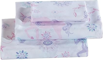Smart Linen Kids 4 Piece Full Size Bed Sheet Set Includes Flat, Fitted, and Pillowcase, Kids Teen... | Amazon (US)