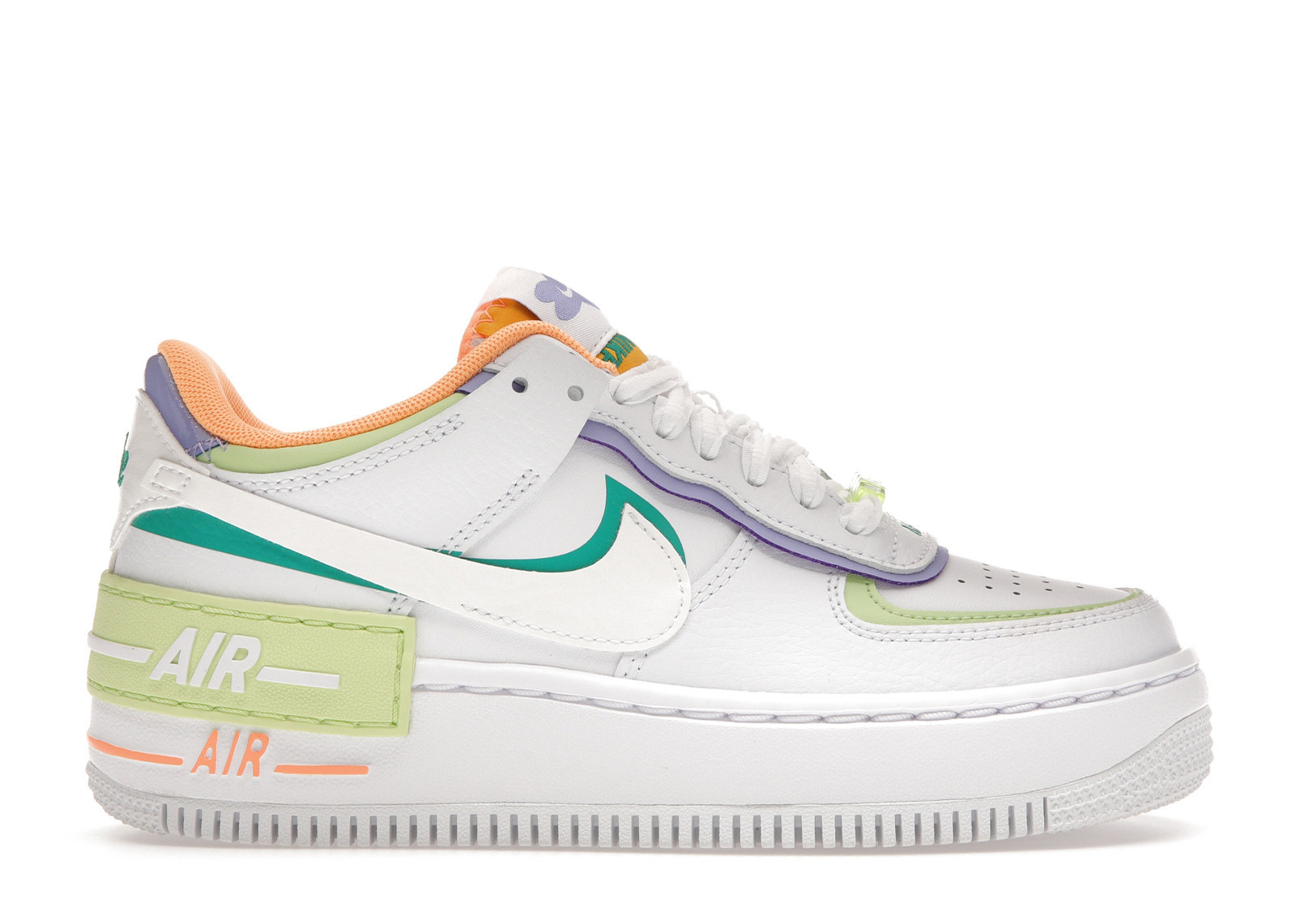 Nike Air Force 1 Low Shadow White Peach Cream Lime (Women's) | StockX