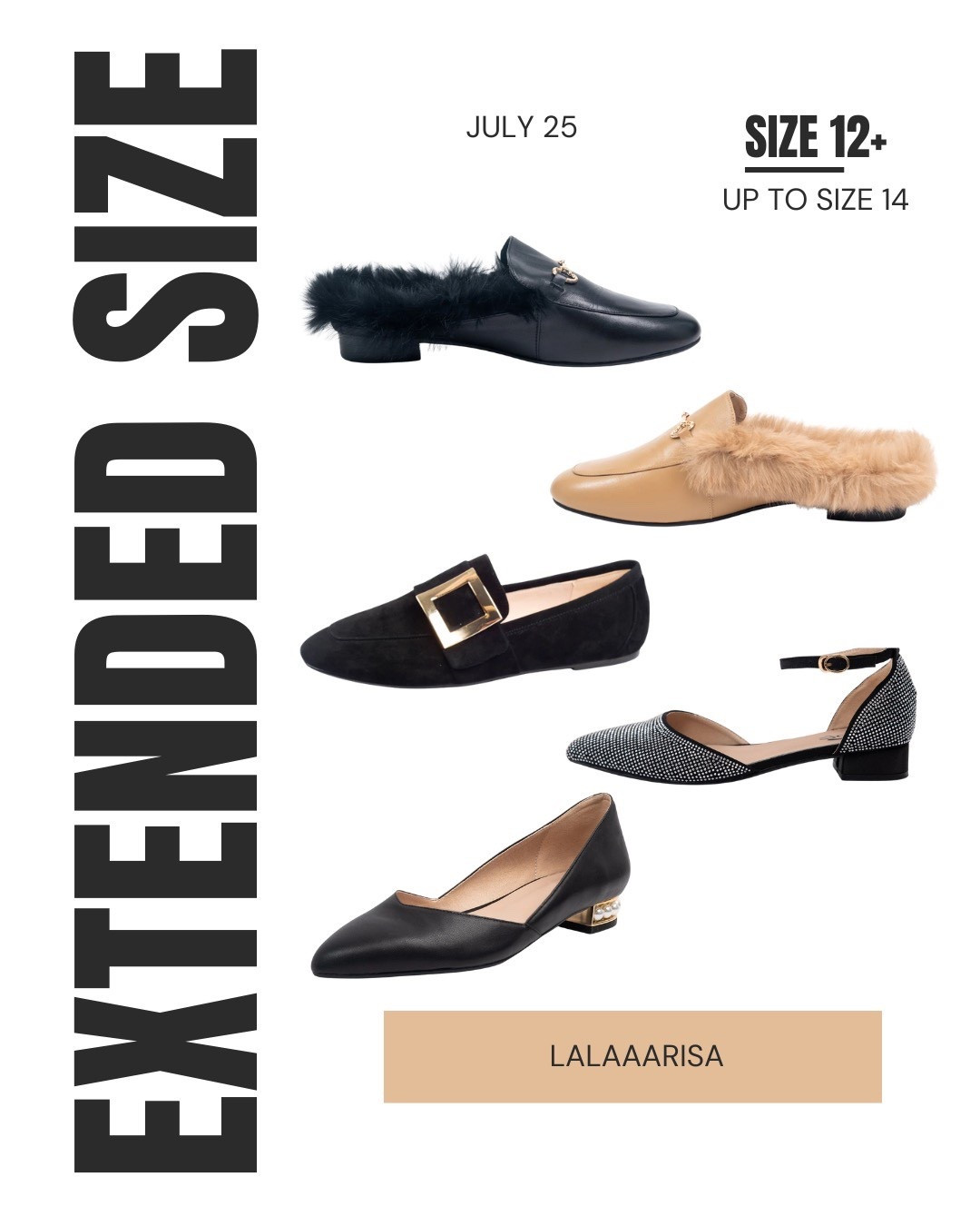 For my #bigfootbaddies out there, add @tresolz to your shoe shopping list 🛒 

My girl Judy is Canadian based, seen on several shows & magazines and carries up to a size 16.

Discount code: LARISA20

#tresolz #tallgirls #womenssize12shoes

#LTKShoeCrush #LTKMidsize #LTKPlusSize