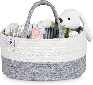 KiddyCare Baby Diaper Caddy Organizer Grey Plus Size | Amazon (US)