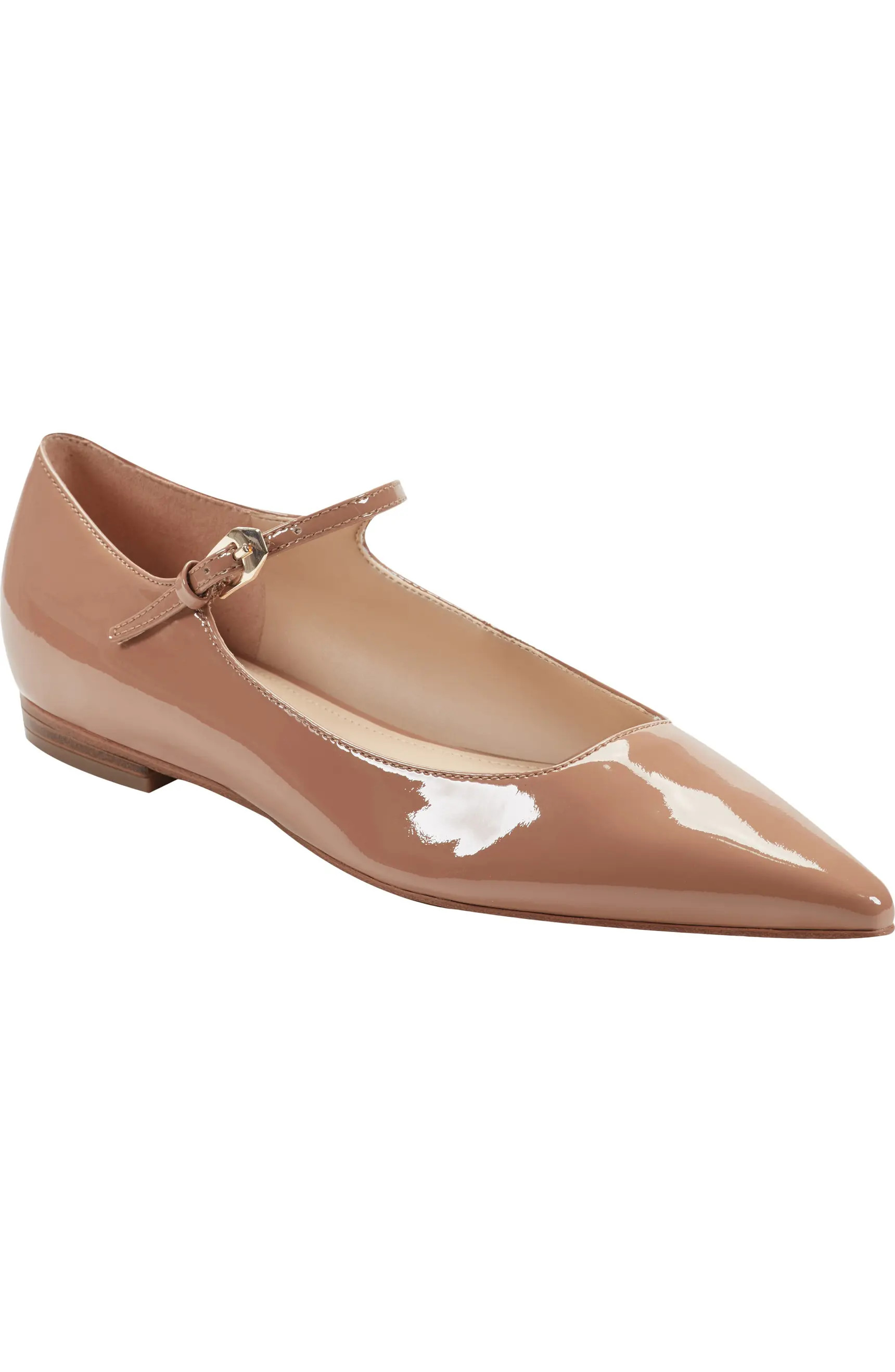 Trella Mary Jane Pointed Toe Flat (Women) | Nordstrom