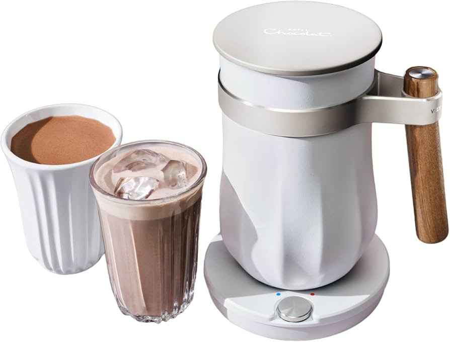 Hot & Cold Drinking Chocolate System - The ALL-NEW Velvetiser - Hotel Chocolat - 1 mug and 1 glas... | Amazon (US)