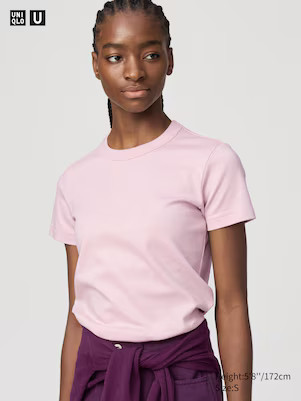 WOMEN'S UNIQLO U 100% COTTON CREW NECK T-SHIRT | UNIQLO AU | Uniqlo Australia