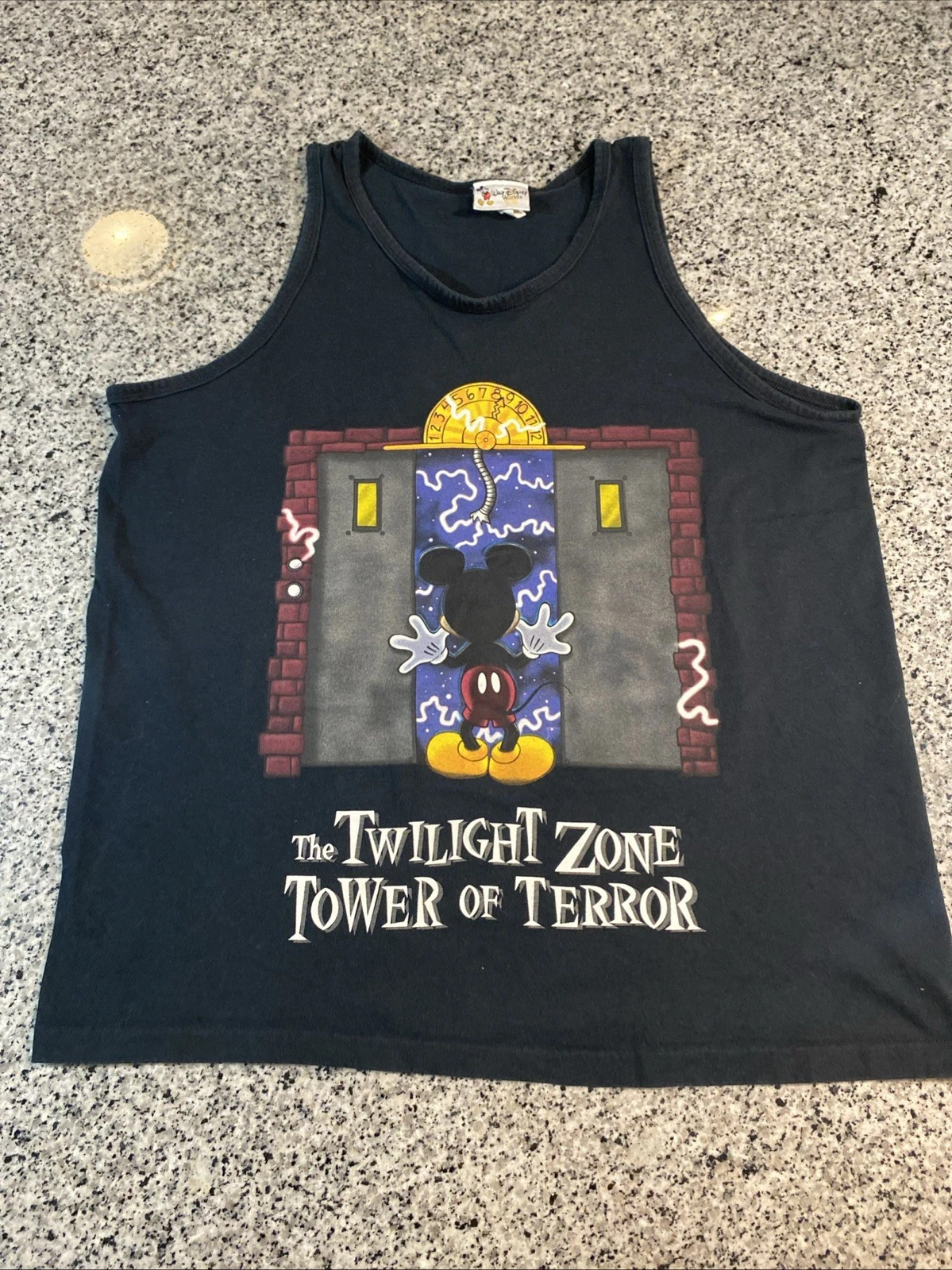 Vintage The Twilight Zone Tower Of Terror Tank Top Size XL Disney 90s | eBay | eBay US